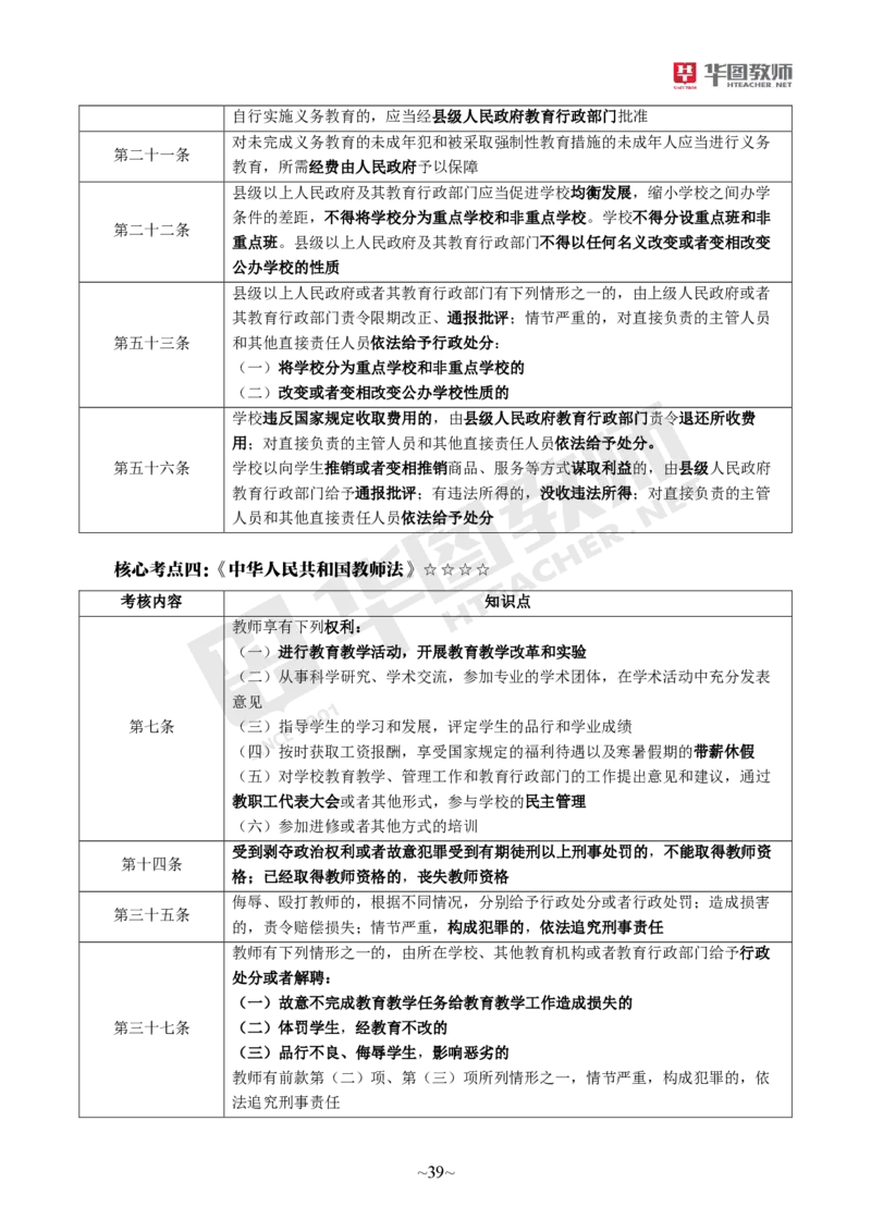 幼儿园综合素质_教资_教资笔试默写重点笔记