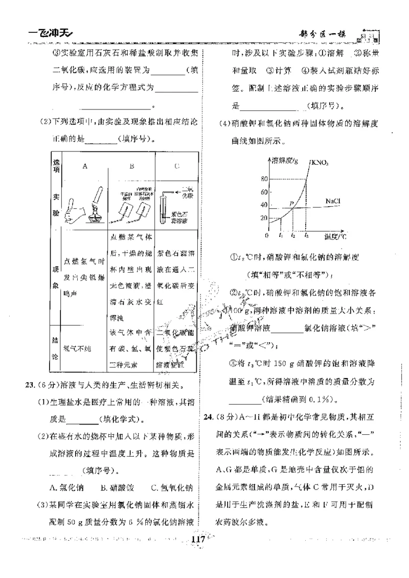 2025《一飞冲天-中考模拟试题汇编》化学_《一飞冲天-中考专项》2026版_一飞冲天-中考模拟试题汇编（2025版）