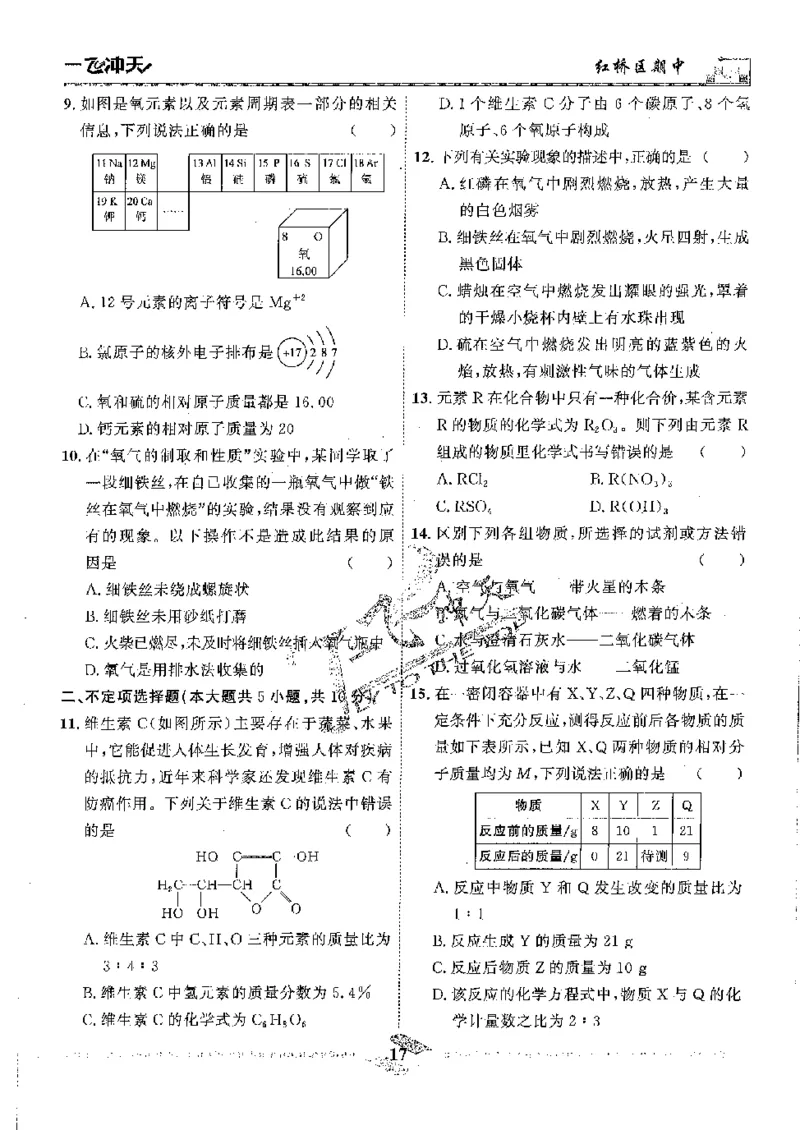 2025《一飞冲天-中考模拟试题汇编》化学_《一飞冲天-中考专项》2026版_一飞冲天-中考模拟试题汇编（2025版）