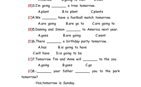 No.162语法专练一般将来时答案解析_初中英语语法_最全初中英语语法习题_No.162语法专练一般将来时