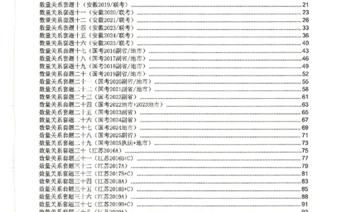 数量关系刷题册_2026考公资料_（12）小p公考_行测2026小P公考数资判系统班_讲义