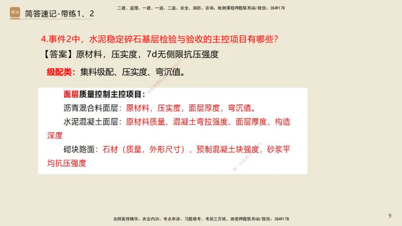01.2025谢明凤-简答速记-市政实务1、2（带记）_2026年一级建造师_2026年一建市政_2025年一建市政SVIP_03-习题精析✿实战特训✿模考通关_45-市政《简答速记带练》谢明凤HX_讲义