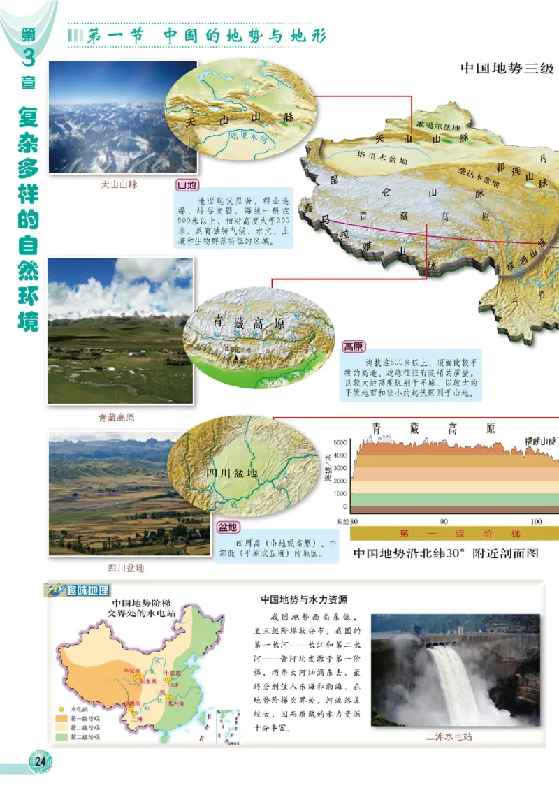 中图版7年级地理上册地理图册主编：王民_4-教培资料-26年最新资料-同步更新_初中高中教资_03科三专项（进去保存报考的学科即可）_102025初中科目（全）电子教材