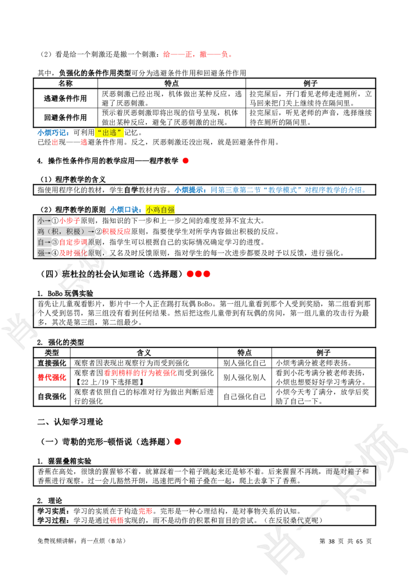 ①中学科二系统知识讲义-2025上肖一点烦_4-教培资料-26年最新资料-同步更新_初中高中教资_2025上中学教资笔试_062025上教资笔试考前冲刺汇总
