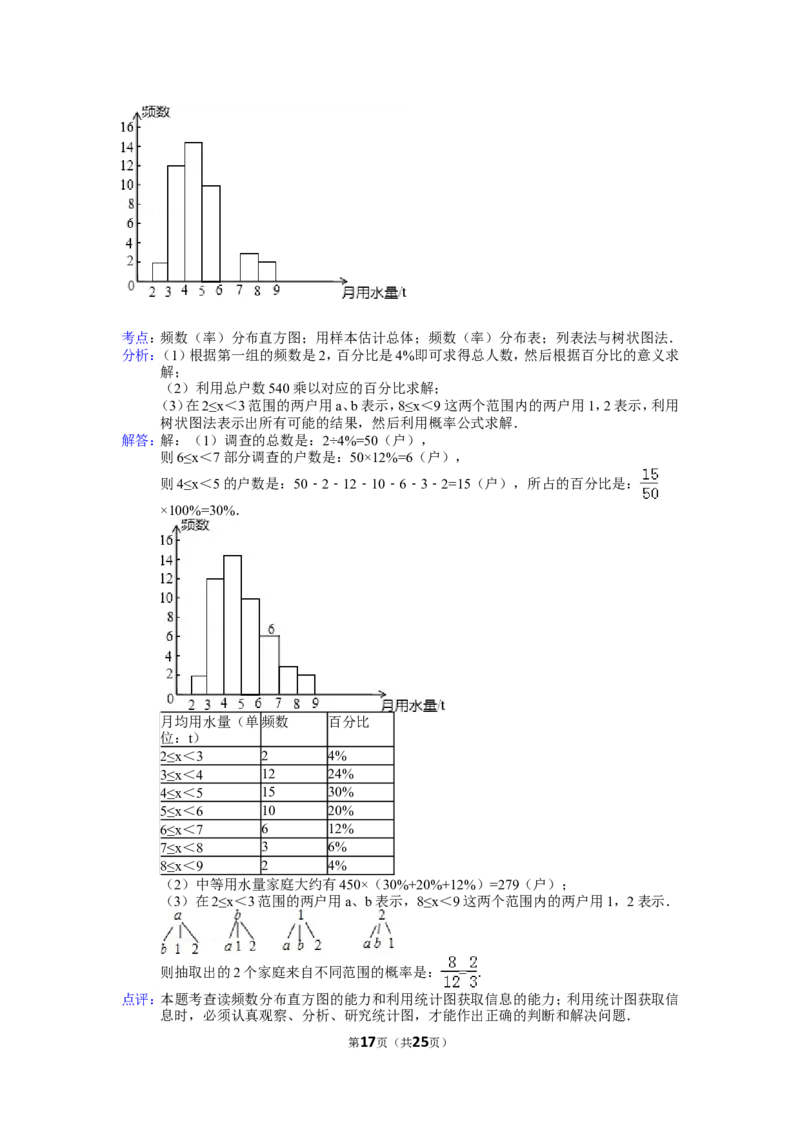 2015年四川省泸州市中考数学试卷（含解析版）_中考真题_2.数学中考真题2015-2024年_2015年全国中考数学180份