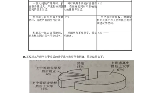 2014常州市中考思想品德试题与答案_中考真题_7.政治中考真题2015-2024年_地区卷_江苏省_江苏常州中考思想品德08-20缺09