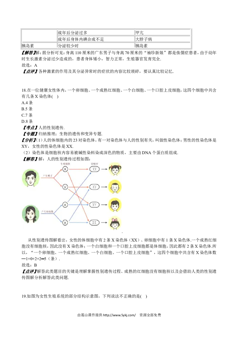 2016年山东省东营市中考生物试题(word版含答案)_中考真题_8.生物中考真题2015-2024年_地区卷_山东省_东营中考生物09-22