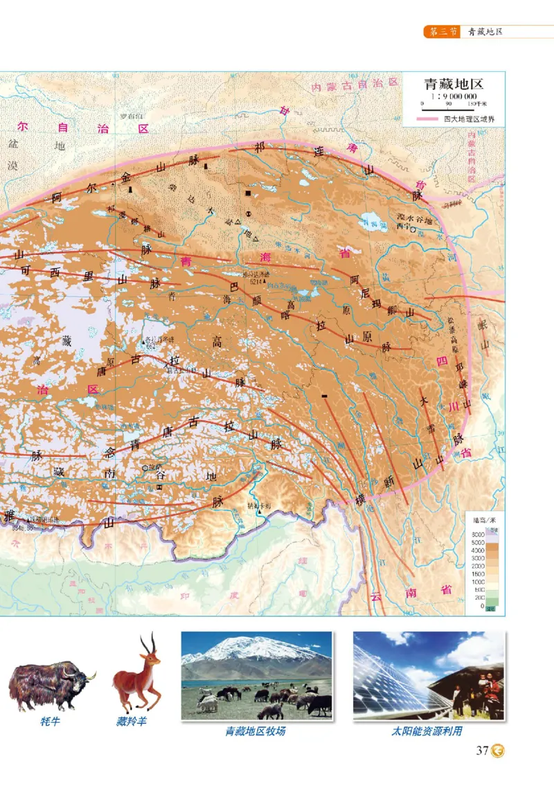 中图版7年级地理下册地理图册主编：钟作慈_4-教培资料-26年最新资料-同步更新_初中高中教资_03科三专项（进去保存报考的学科即可）_102025初中科目（全）电子教材
