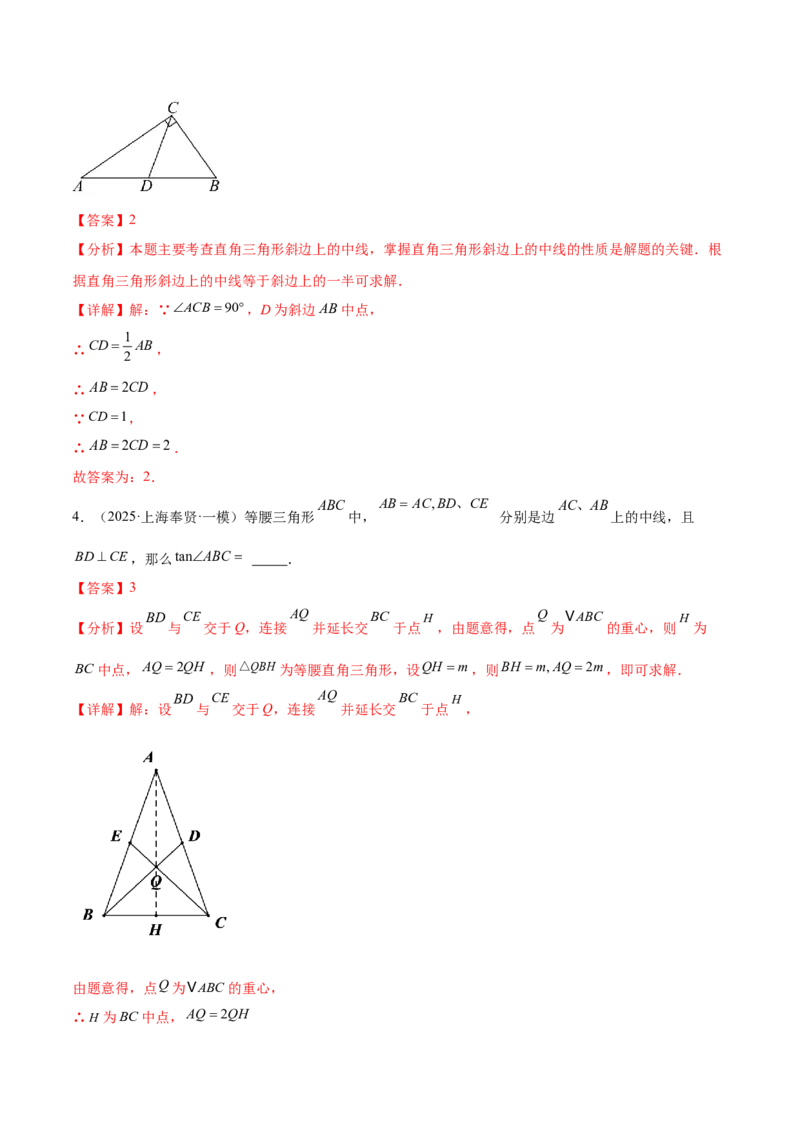 难点04特殊三角形的常考题型（8大热考题型）（解析版）_2数学总复习_2025中考复习资料_2025年中考数学一轮知识梳理_常考04+特殊三角形（8大热考题型）