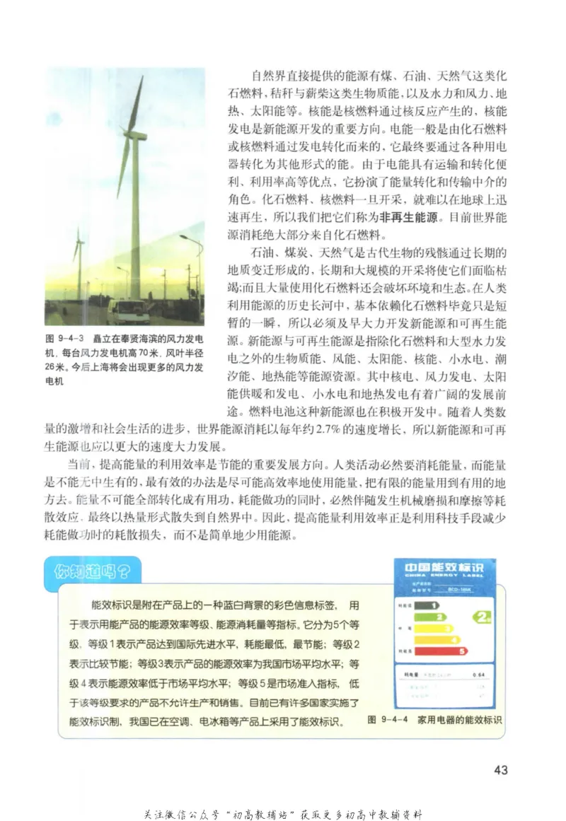 九年级下册物理沪教版电子课本_4-教培资料-26年最新资料-同步更新_初中高中教资_03科三专项（进去保存报考的学科即可）_02科三专项（笔记真题思维导图教学设计版本二）