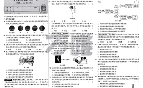 2026《万唯大小卷&bull;生物》8上大卷(RJ)_2026万唯系列预习复习_2026版初中《万唯大小卷》8年级上册（全科多版本）_2026《万唯大小卷&bull;生物》8全(RJ)