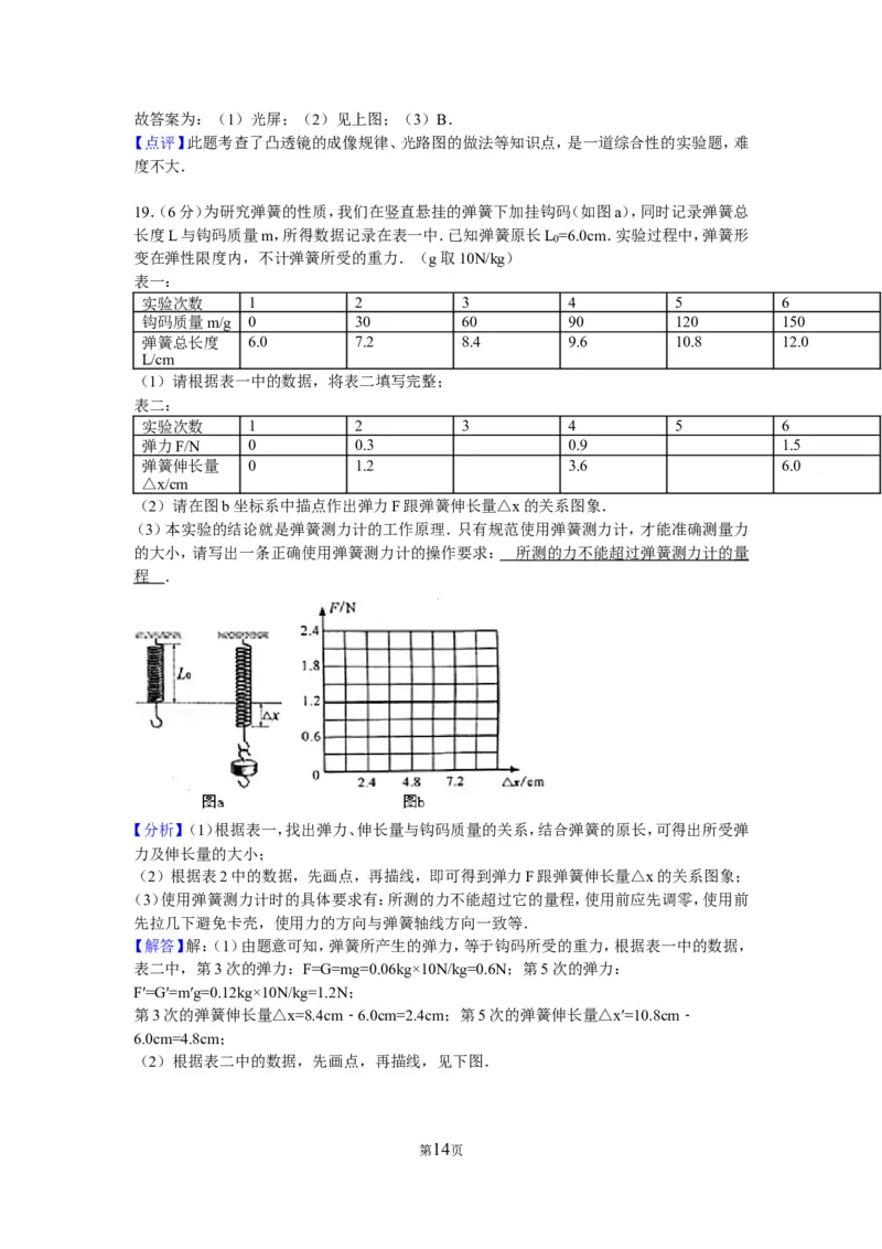 2016年安徽省中考物理试题及答案_中考真题_4.物理中考真题2015-2024年_地区卷_安徽物理08-22