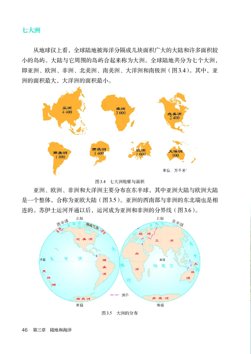 人教版7年级地理上册高清教材_4-教培资料-26年最新资料-同步更新_初中高中教资_03科三专项（进去保存报考的学科即可）_02科三专项（笔记真题思维导图教学设计版本二）