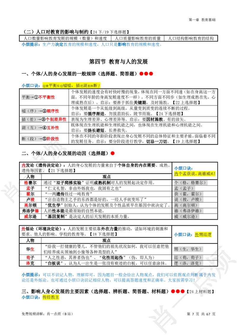 ①中学科二系统知识讲义-2025下肖一点烦_4-教培资料-26年最新资料-同步更新_科一科二电子资料合集中小幼（笔记真题知识点汇总等）文件多，按需保存_09肖一点烦_中学