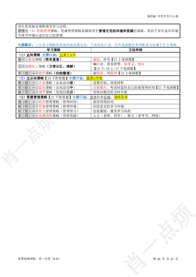 ①中学科二系统知识讲义-2025下肖一点烦_4-教培资料-26年最新资料-同步更新_科一科二电子资料合集中小幼（笔记真题知识点汇总等）文件多，按需保存_09肖一点烦_中学