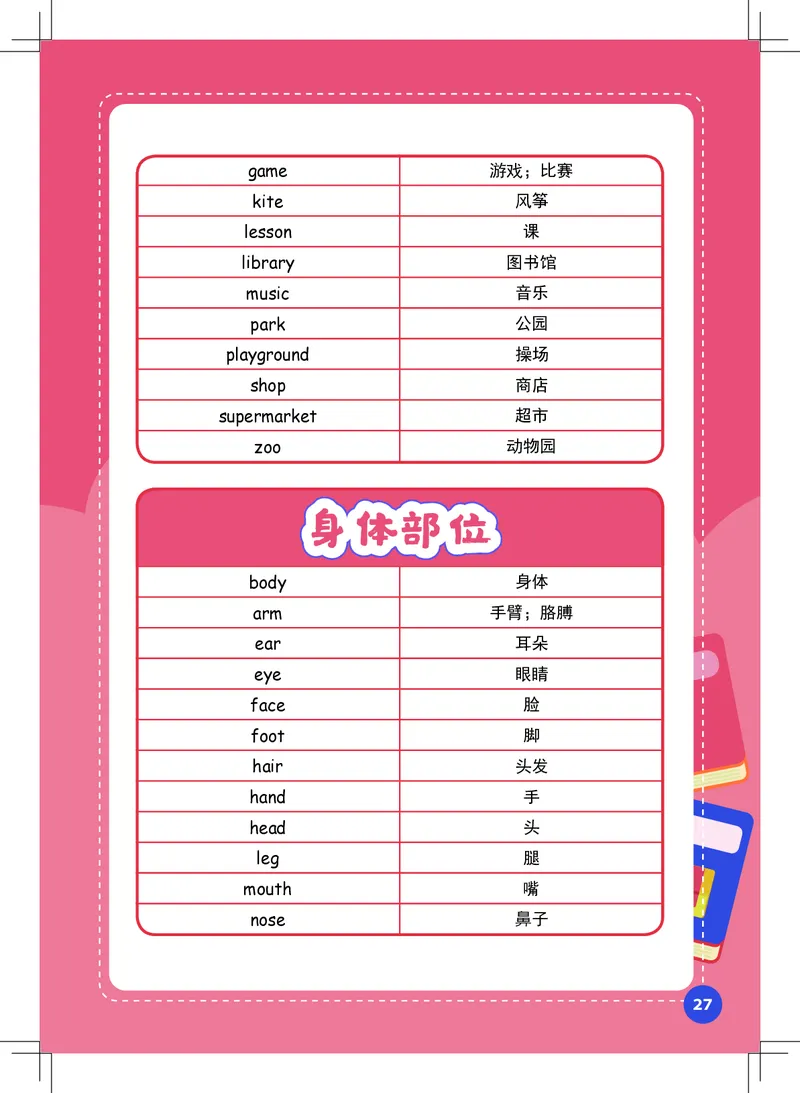 英语核心词汇手册_初中英语语法_最全初中英语语法习题_No.39小学核心词汇手册