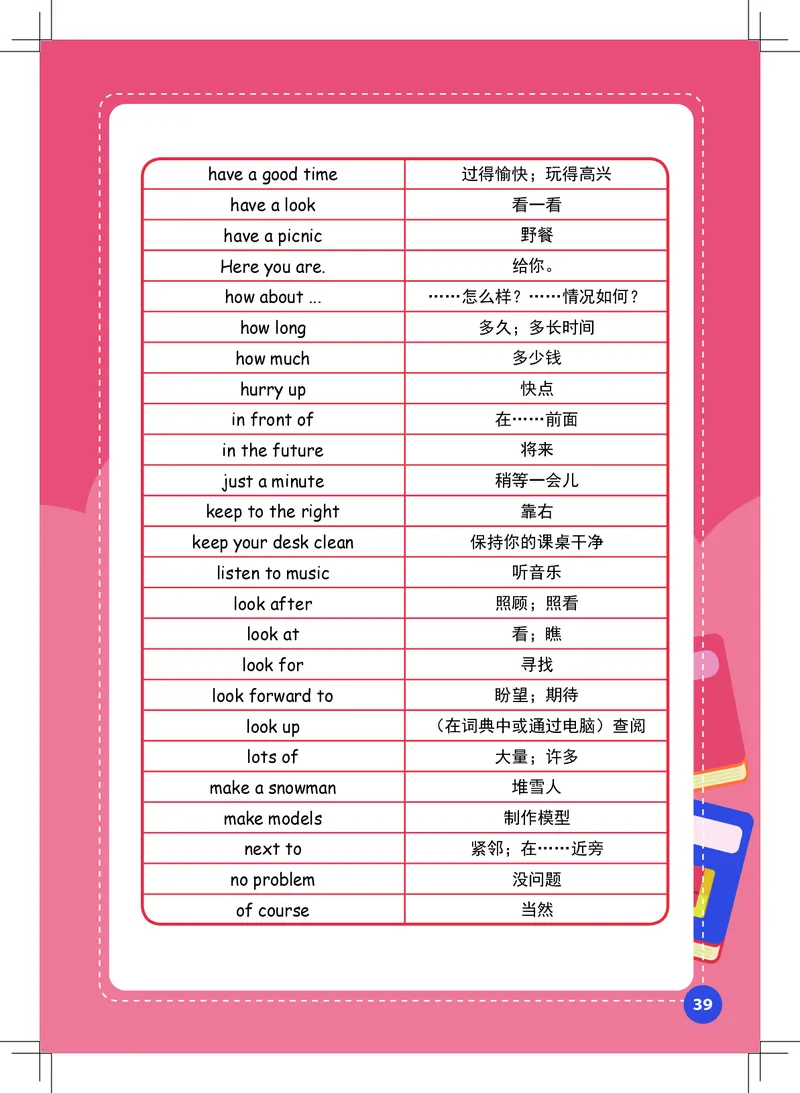 英语核心词汇手册_初中英语语法_最全初中英语语法习题_No.39小学核心词汇手册