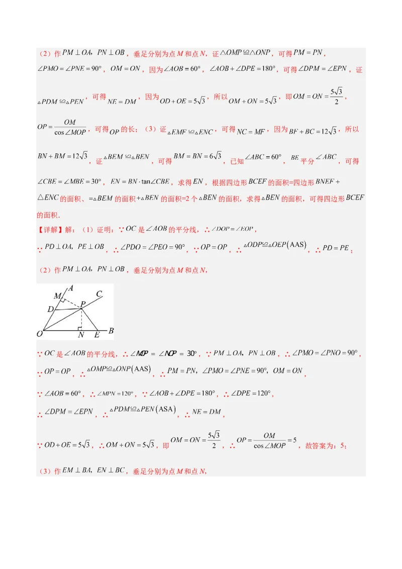 难点与解题模型14四边形中模型、角度与面积（6大热考题型）（解析版）_2数学总复习_2025中考复习资料_2025年中考数学一轮知识梳理