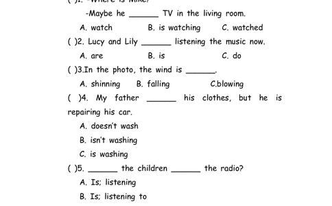 No.127时态专项练习题①_初中英语语法_最全初中英语语法习题_No.127时态专项练习题①