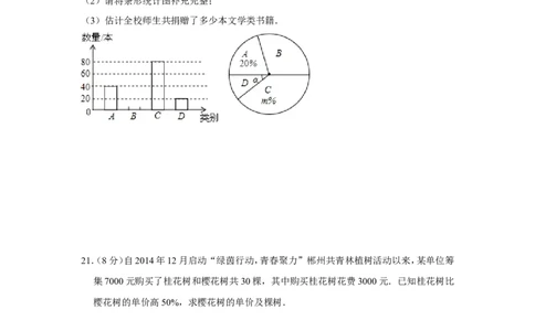 2015年湖南省郴州市中考数学试卷（含解析版）_中考真题_2.数学中考真题2015-2024年_地区卷_湖南省_郴州数学12-21