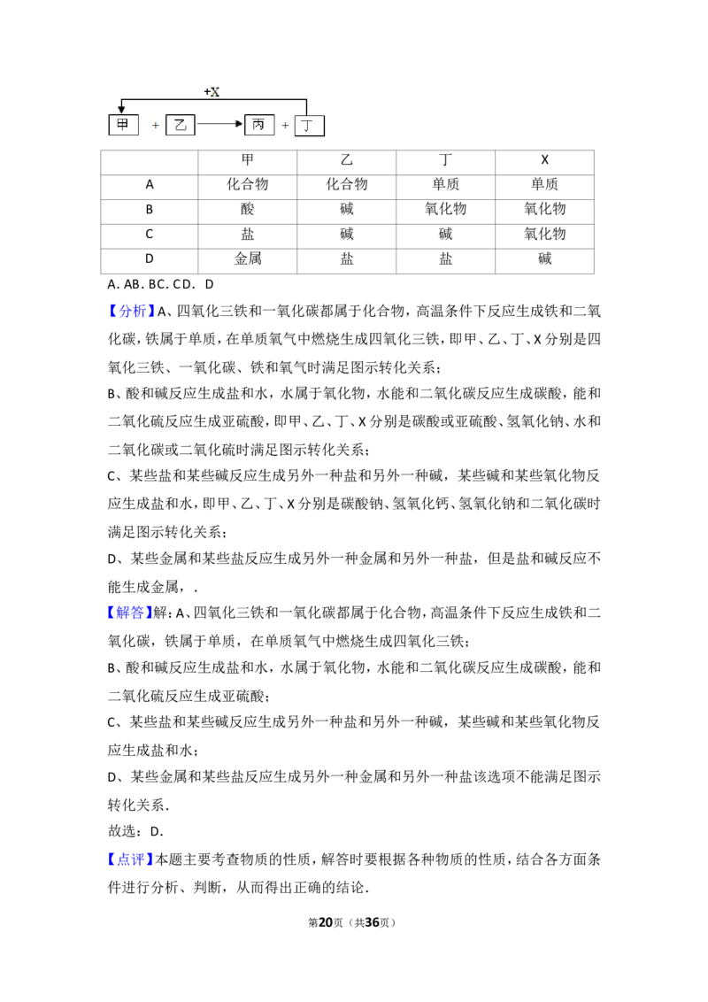 2016年江苏省常州市中考化学试卷及答案_中考真题_5.化学中考真题2015-2024年_地区卷_江苏省_江苏常州中考化学08-22