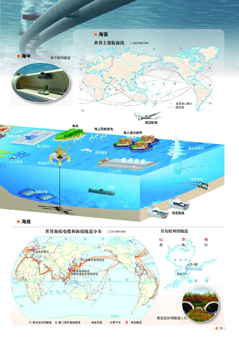 中华社地理选修第三册地理图册_4-教培资料-26年最新资料-同步更新_初中高中教资_03科三专项（进去保存报考的学科即可）_02科三专项（笔记真题思维导图教学设计版本二）