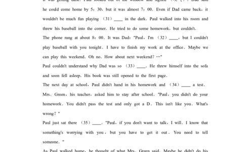 2015年北京市中考英语试题（原卷版）_中考真题_3.英语中考真题2015-2024年_地区卷_北京中考英语07-22