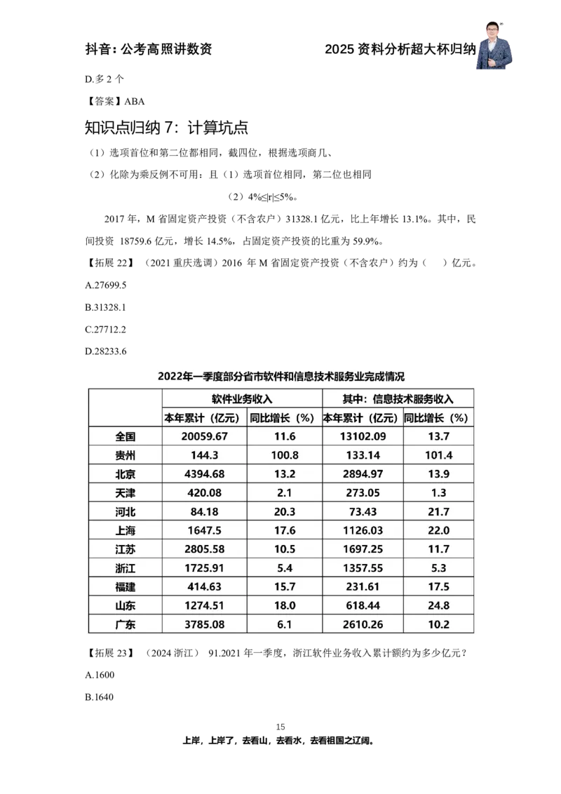 2025资料分析超大杯知识点归纳_2026考公资料_超格合集_数资高照合集_资料分析高照合集⭐⭐⭐_超大杯2025高照资料分析超大杯材料归纳刷题营_讲义