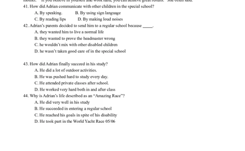 2008年高考英语试卷（浙江）（解析卷）_1.高考2025全国各省真题+答案_01.2008-2024全国高考真题（按省份分类）_22.浙江_2008-2024&middot;（浙江）英语高考真题