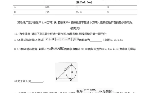 2010年高考数学试卷（理）（陕西）（空白卷）_1.高考2025全国各省真题+答案_01.2008-2024全国高考真题（按省份分类）_17.陕西_2008-2024&middot;（陕西）数学高考真题