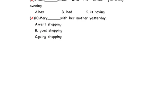 No.60一般过去时练习题②答案解析_初中英语语法_最全初中英语语法习题_No.60一般过去时练习题②