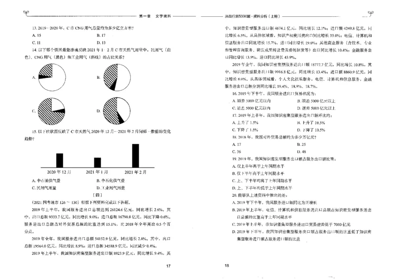 9资料分析上册_26吉林考备考资料包_11省考刷题包_04决战行测5000题_行测5000题2022年9月版次