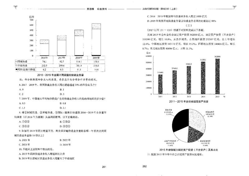 9资料分析上册_26吉林考备考资料包_11省考刷题包_04决战行测5000题_行测5000题2022年9月版次