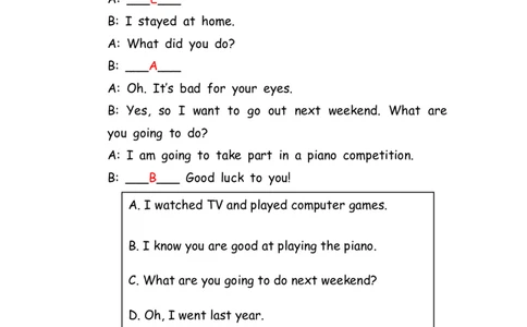No.135情景交际专项练习题②答案解析_初中英语语法_最全初中英语语法习题_No.135情景交际专项练习题②