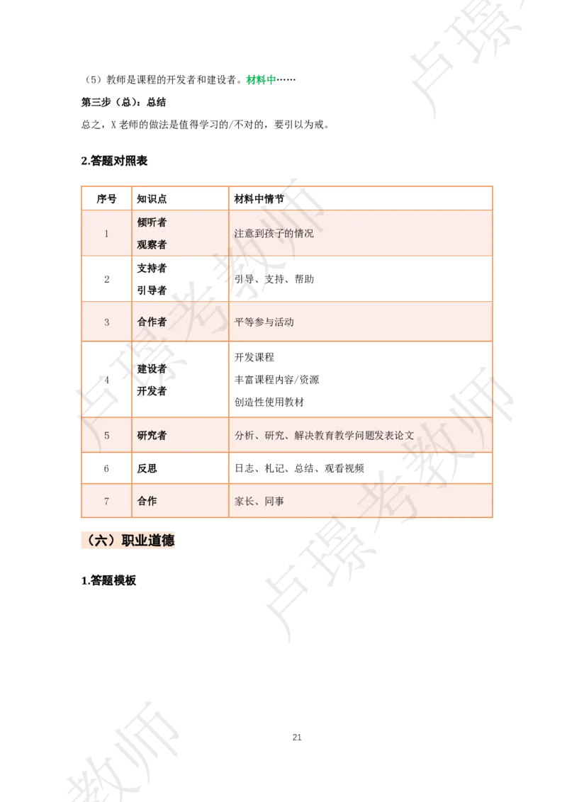 中小幼科一考前抢分包_4-教培资料-26年最新资料-同步更新_初中高中教资_2025下中学教资笔试_中学冲刺急救包_11.卢姨25下教资资料合集_25下：卢姨考前抢分包