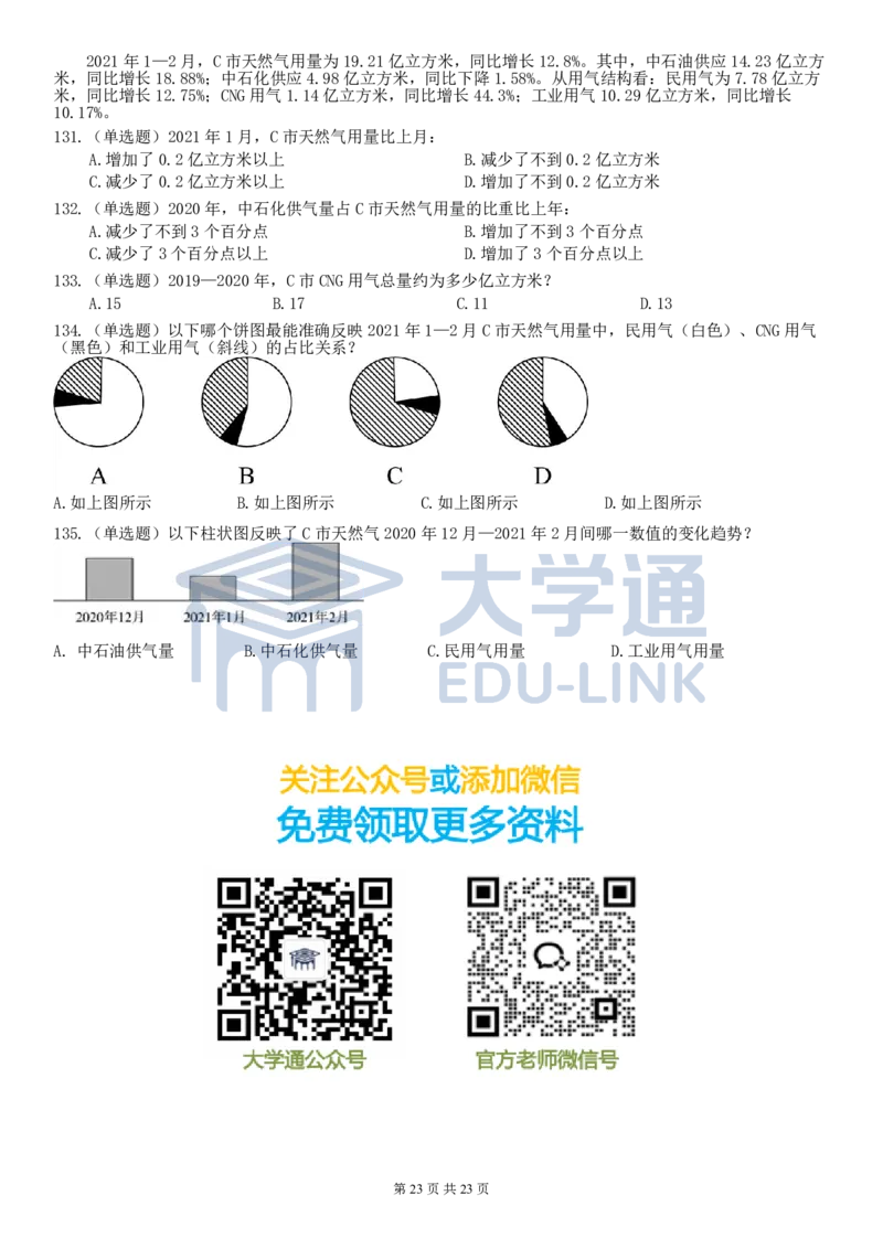 2022年国家公务员考试《行测》真题（副省级)_2000-2025国考行测PDF