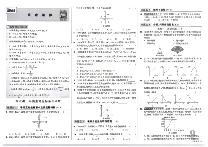 2026《中考真题分类与新考法》数学_2026万唯系列预习复习_2026版初中《万唯》中考真题分类与新考法（语数外物历道生）