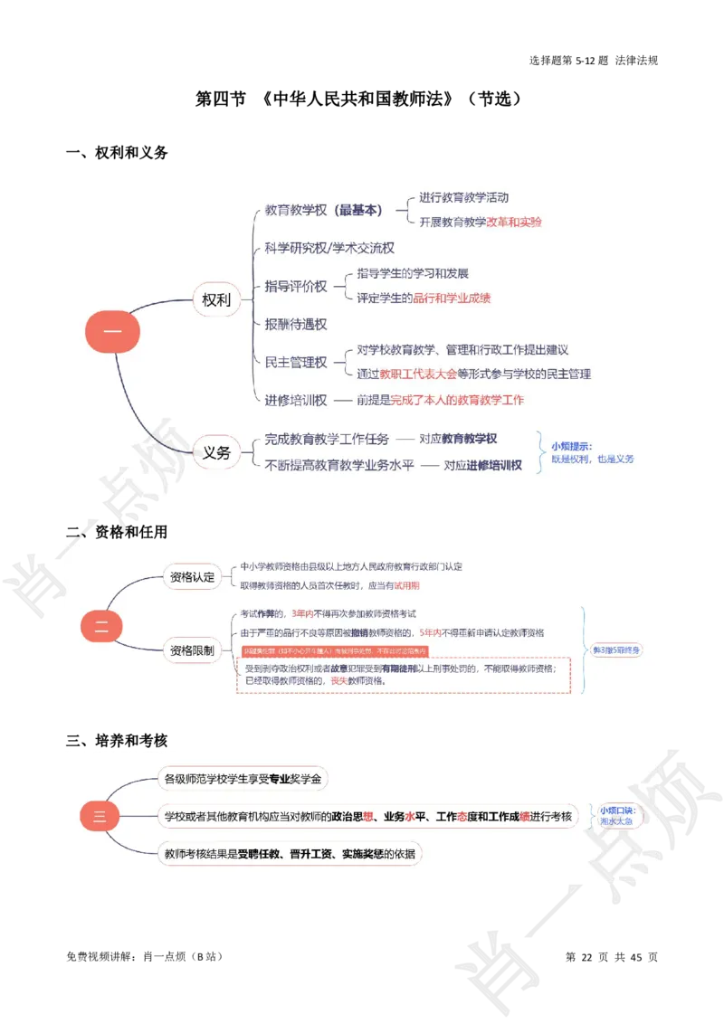 ①科一系统知识讲义-2025下肖一点烦_4-教培资料-26年最新资料-同步更新_科一科二电子资料合集中小幼（笔记真题知识点汇总等）文件多，按需保存_09肖一点烦_中学