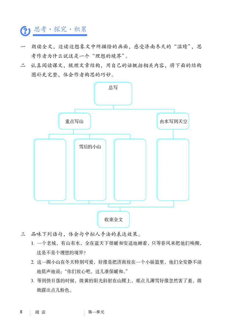 人教版7年级语文上册高清教材_4-教培资料-26年最新资料-同步更新_初中高中教资_03科三专项（进去保存报考的学科即可）_02科三专项（笔记真题思维导图教学设计版本二）