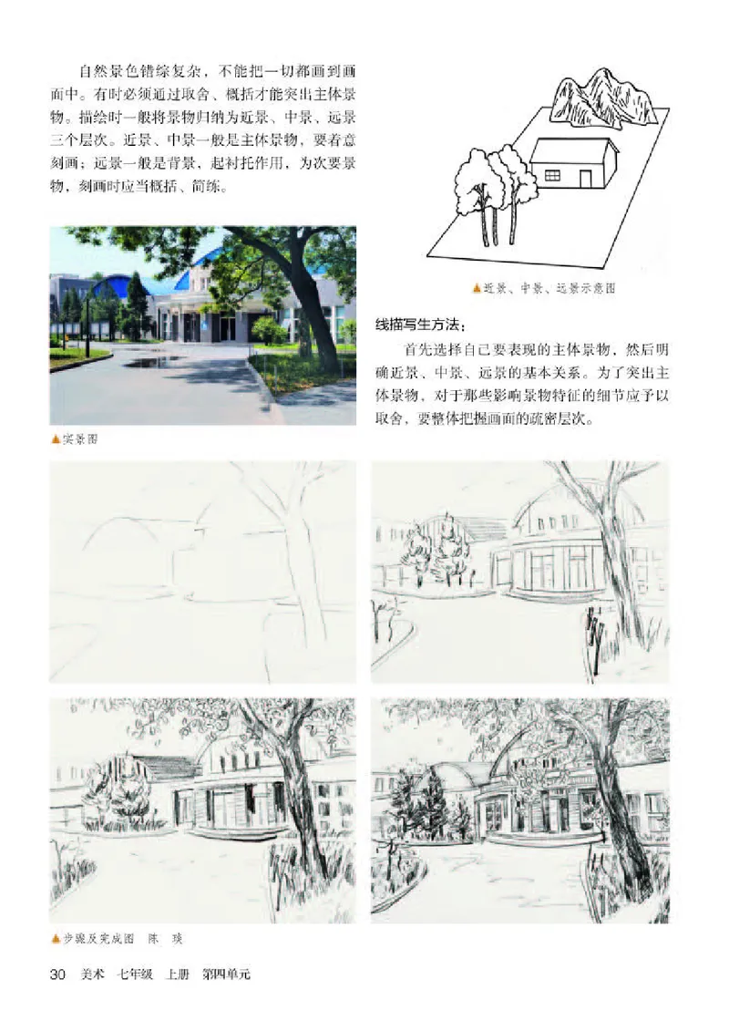 人教版7年级美术上册高清教材_4-教培资料-26年最新资料-同步更新_初中高中教资_03科三专项（进去保存报考的学科即可）_02科三专项（笔记真题思维导图教学设计版本二）