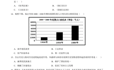 2015年江苏省镇江市中考历史试题及答案_中考真题_6.历史中考真题2015-2024年_地区卷_江苏省_镇江中考历史08-21