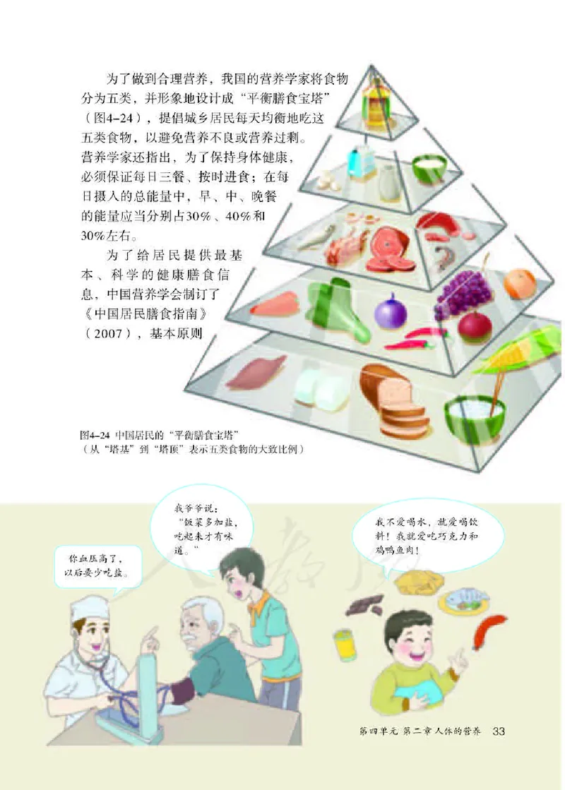 人教版7年级生物下册高清教材_4-教培资料-26年最新资料-同步更新_初中高中教资_03科三专项（进去保存报考的学科即可）_02科三专项（笔记真题思维导图教学设计版本二）