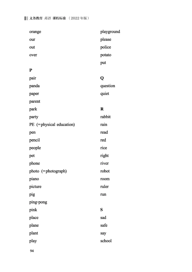 义务教育英语课程标准（2022年版）_4-教培资料-26年最新资料-同步更新_科一科二电子资料合集中小幼（笔记真题知识点汇总等）文件多，按需保存_各机构笔记合集（中小幼）推荐