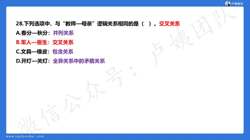 25下中小学科一卷一&middot;讲解_4-教培资料-26年最新资料-同步更新_初中高中教资_2025下中学教资笔试_0425下教资：中学押题汇总_5.25下最后三套卷-卢姨_中学卷一题目+答案