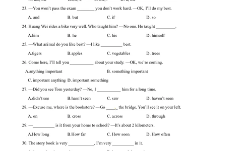 2015年中考真题精品解析英语（铜仁卷）精编word版（原卷版）_中考真题_3.英语中考真题2015-2024年_2015年全国中考YINGYU144份_2015年中考真题精品解析英语（铜仁卷）精编word版