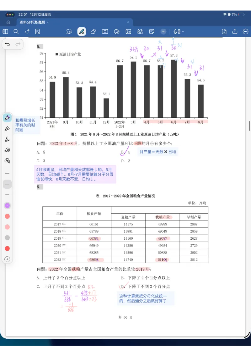 海海刷资料分析专项4（花生思路版）_2026考公资料_（01）花生十三_04刷题班2026年省考四海行测2000题海海刷(1)_01.资料分析刷题_专项笔记_花生思路版