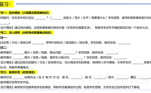 主观题突破5-教学设计（美术）-大鱼_4-教培资料-26年最新资料-同步更新_小学教资_012025下FB小学系统班_小学25下-教育知识与能力_2.主观题突破_讲义
