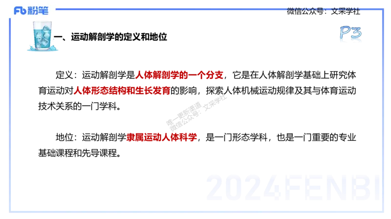 25上理论精讲&mdash;运动解剖学1-陈晶晶_4-教培资料-26年最新资料-同步更新_初中高中教资_03科三专项（进去保存报考的学科即可）_初中_初中体育-通关资料包_3.课程FB系统班课程