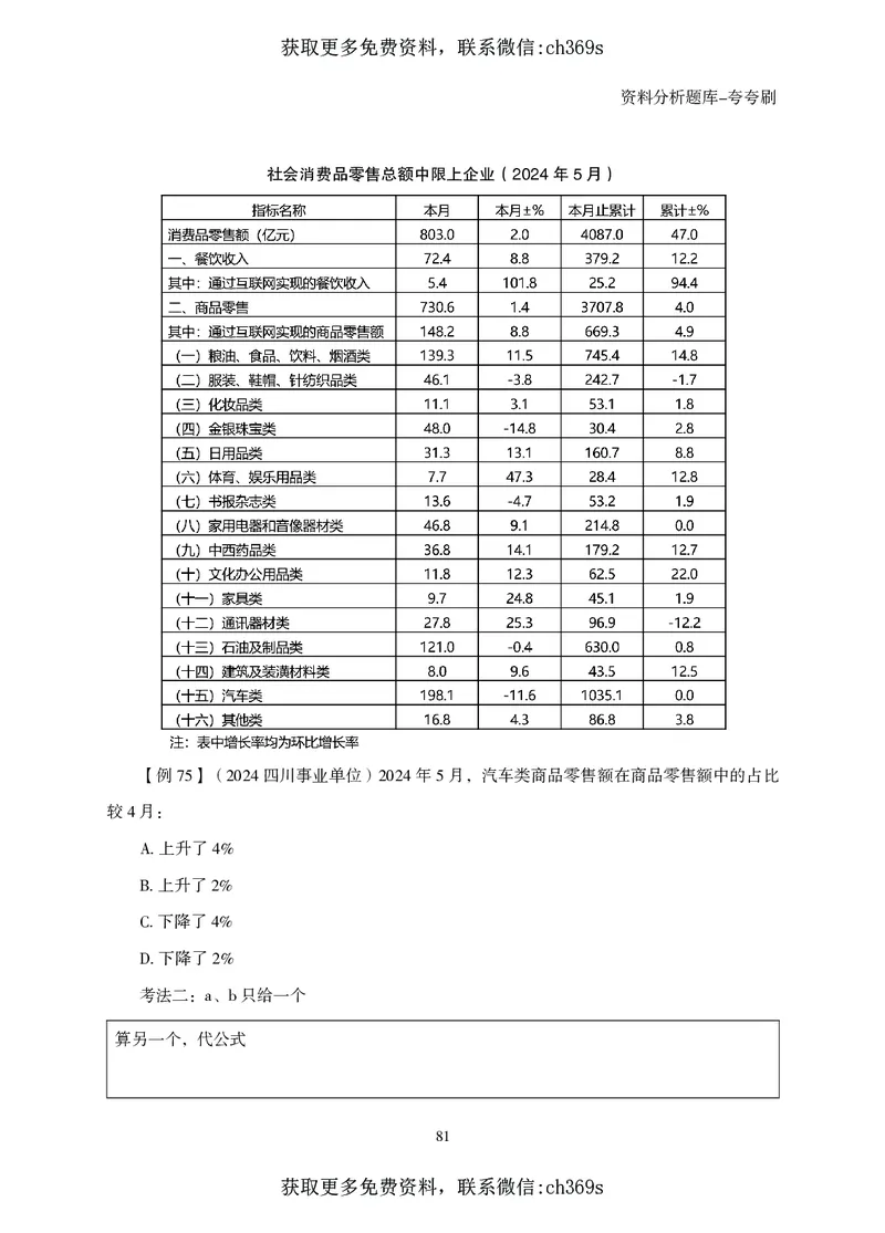 2026资料分析题库-夸夸刷-必考题型专项拔高（下册）_2026考公资料_（05）超格_2026年CG（五合一）行测+申论夸夸刷_讲义