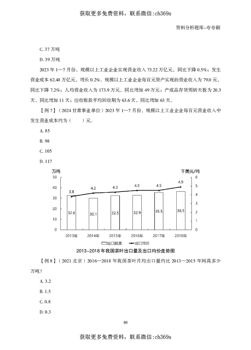 2026资料分析题库-夸夸刷-必考题型专项拔高（下册）_2026考公资料_（05）超格_2026年CG（五合一）行测+申论夸夸刷_讲义